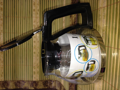 沈陽心然日雜批發部熱銷 耐熱耐高溫帶過濾網透明玻璃茶壺